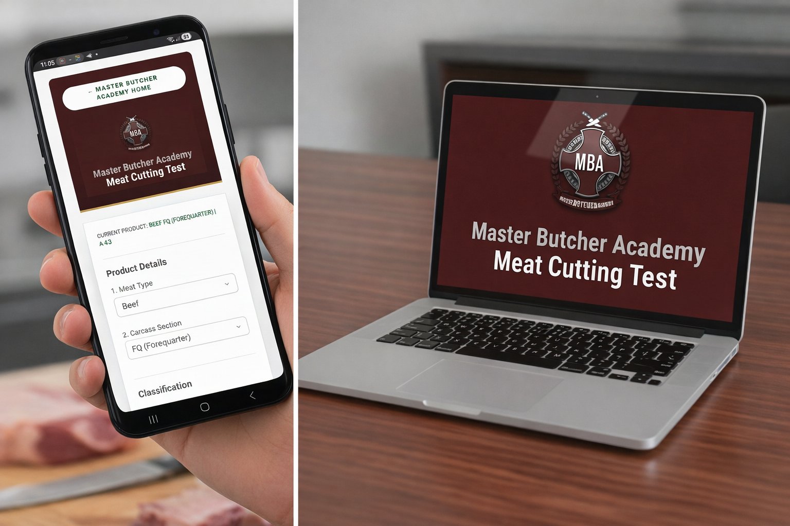 MBA Meat Cutting App